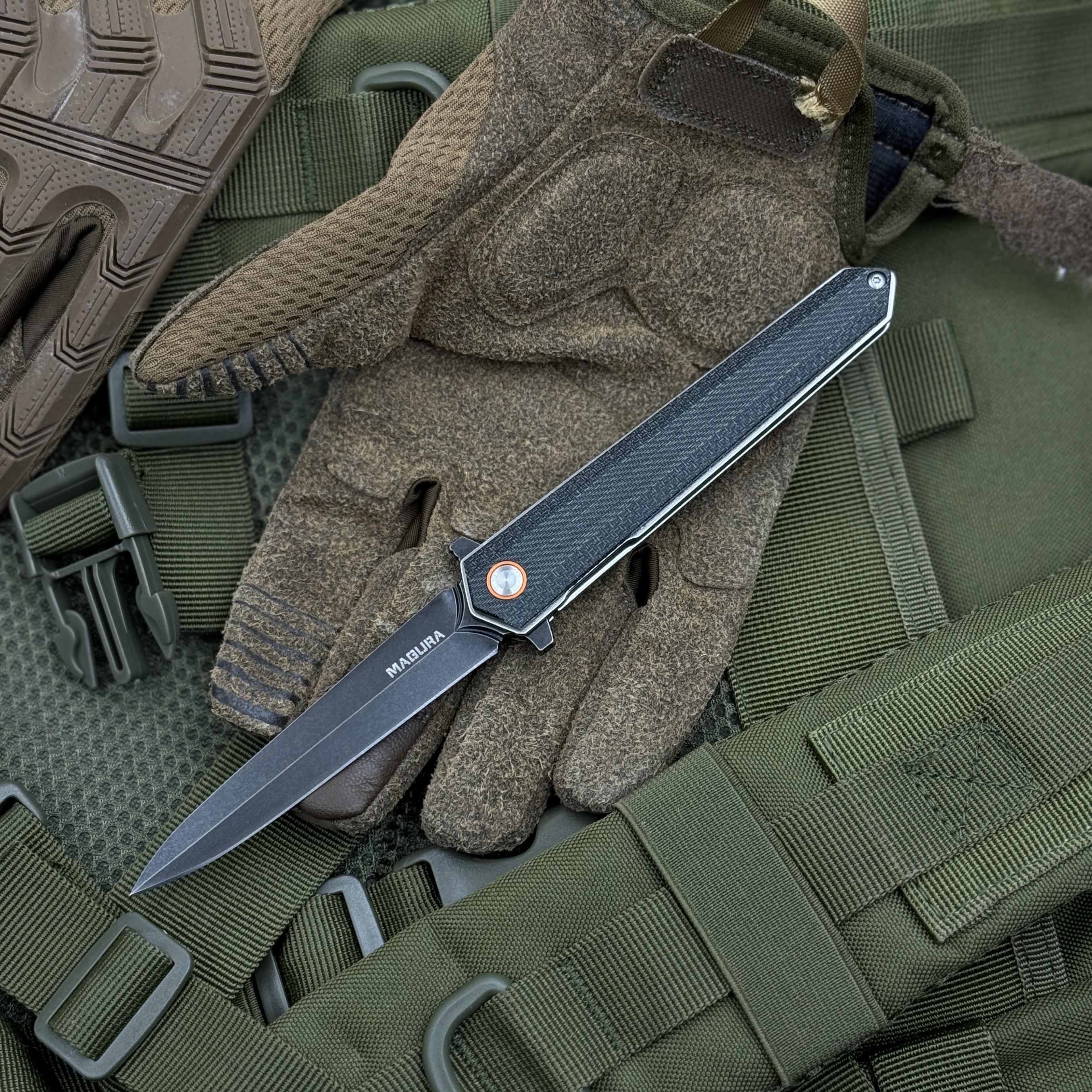 Ніж складний MAGURA J177 Black (1375)