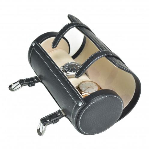 Шкатулка для хранения часов Salvadore Черный (Salvadore 3WRL-B Leather)