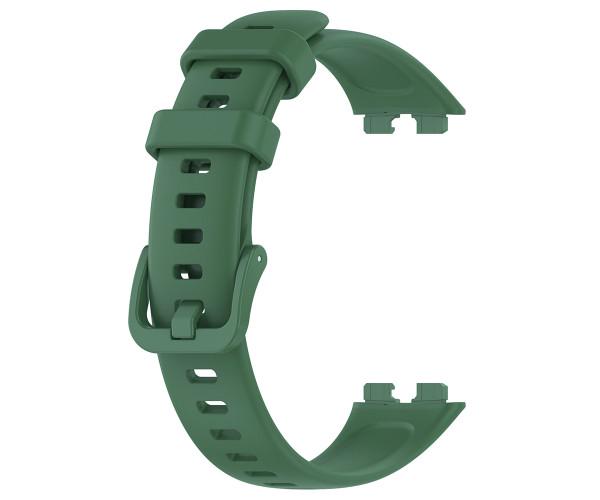 Ремешок Silicone для смарт-часов Huawei Band 10 Зеленый