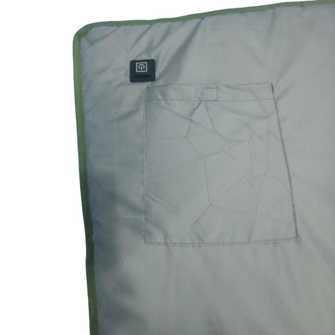 Ковдра з підігрівом від USB Ranger USB 190 190х150 см Grey/Green (RA6664) - фото 10