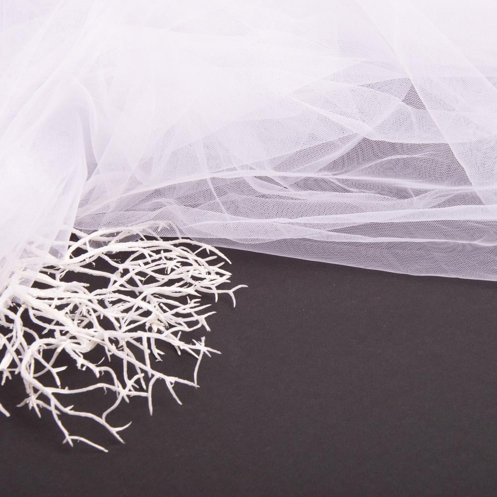 Тканина фатин V-H1 євро 3,0 м Білий (23692) - фото 3 Тканина фатин V-H1 євро 3,0 м Білий (23692) - фото 3