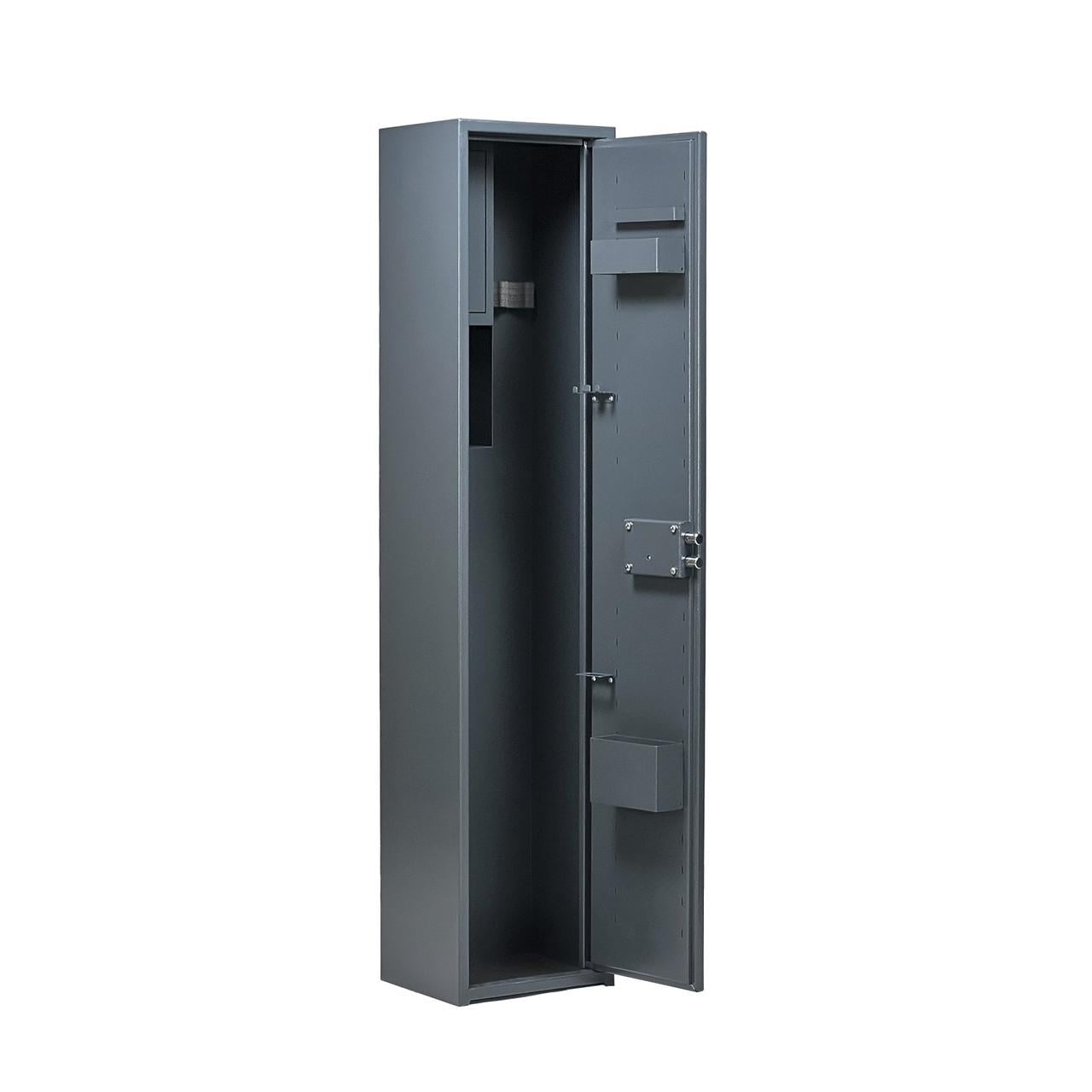 Сейф оружейний Metalzavod ШОС-1400 30х25х140 см Антрацитово-серый (ШОС-1400)