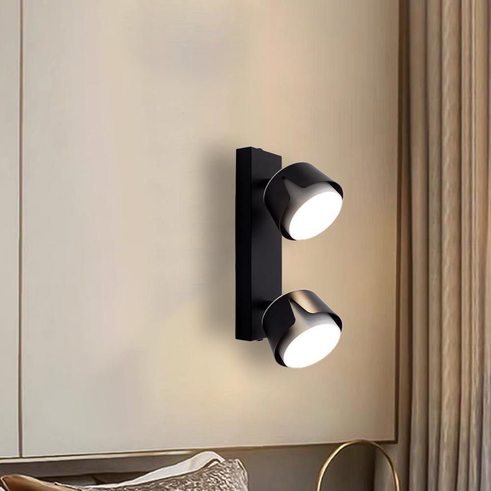 Светильник точечный ESLLSE TELA 2R DL GX53 270x100x135 мм Черно-белый (10532) - фото 7