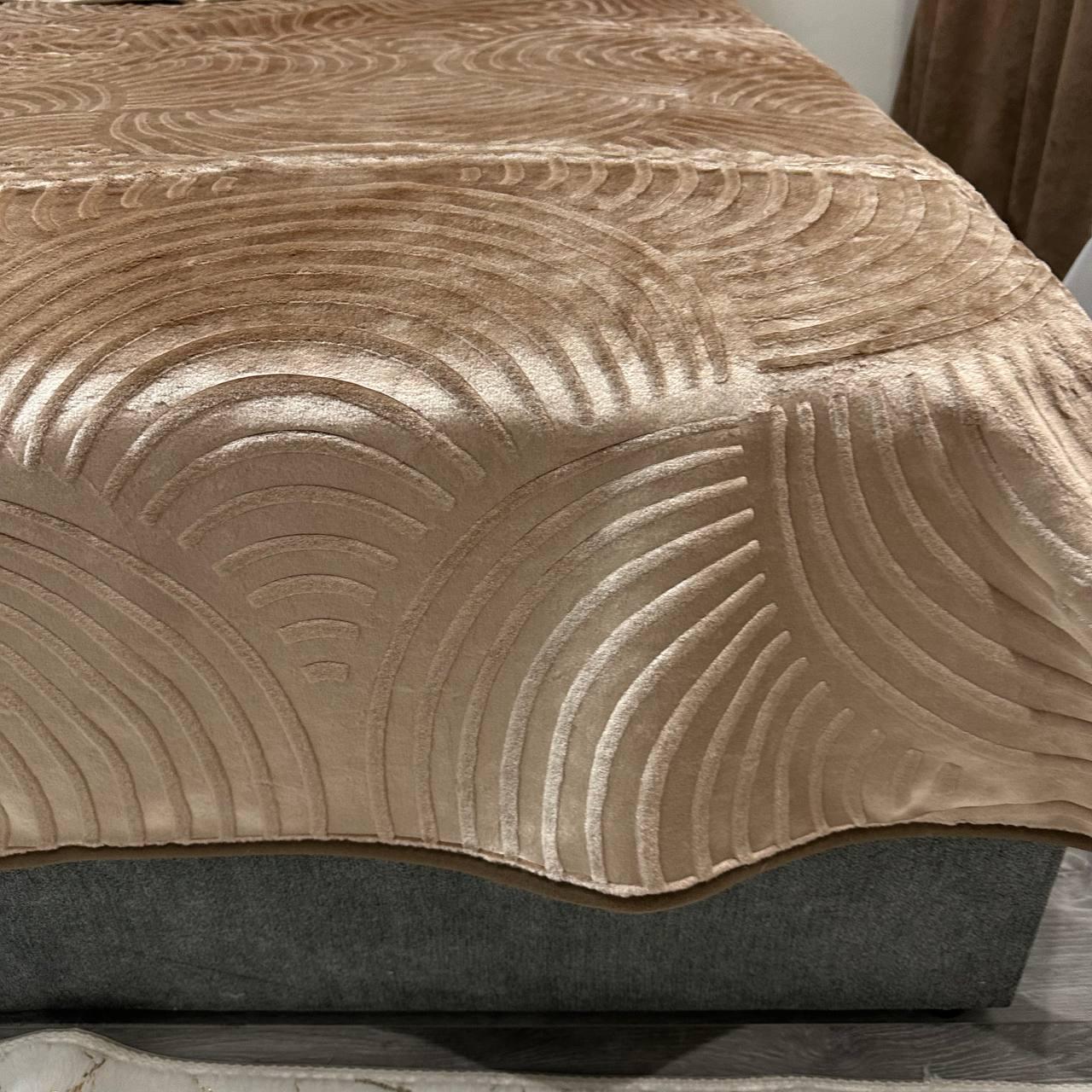 Покривало на ліжко акрилове 200x230 см Кавовий (P-акрил-16) - фото 7