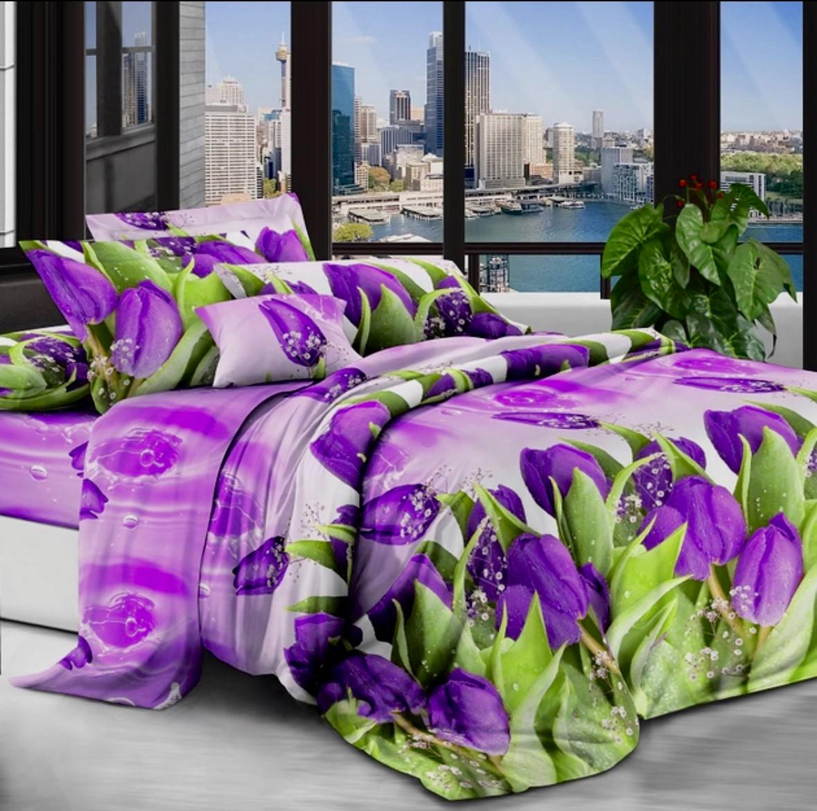 Комплект постельного белья Vital Textile Голд Люкс бязь евро 200х220 см (BLе-625)