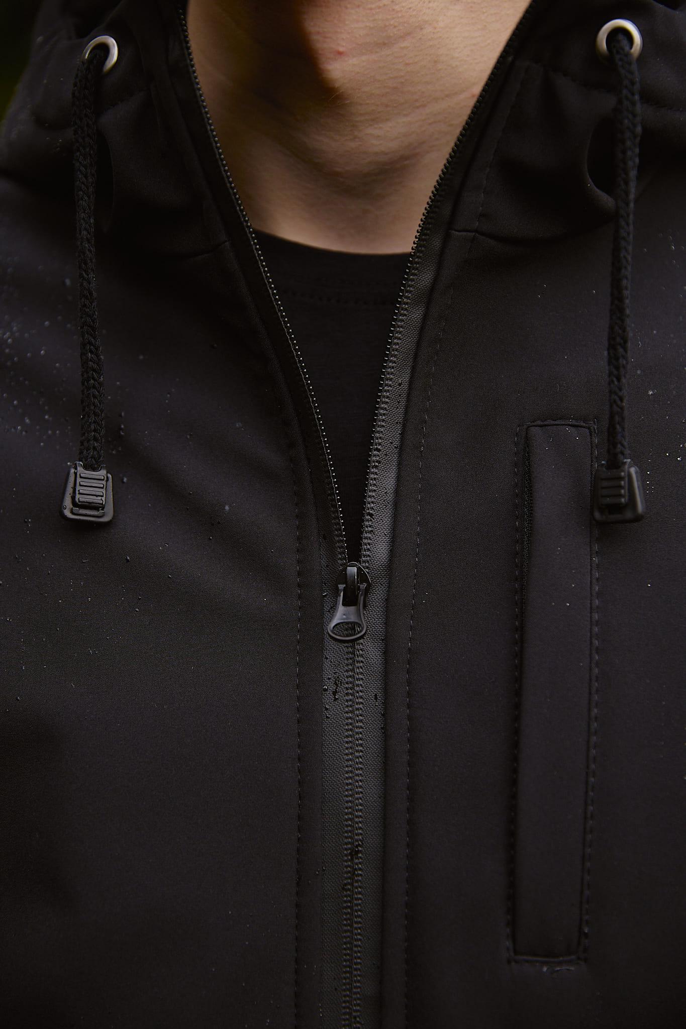 Куртка мужская Intruder softshell XL Черный - фото 10