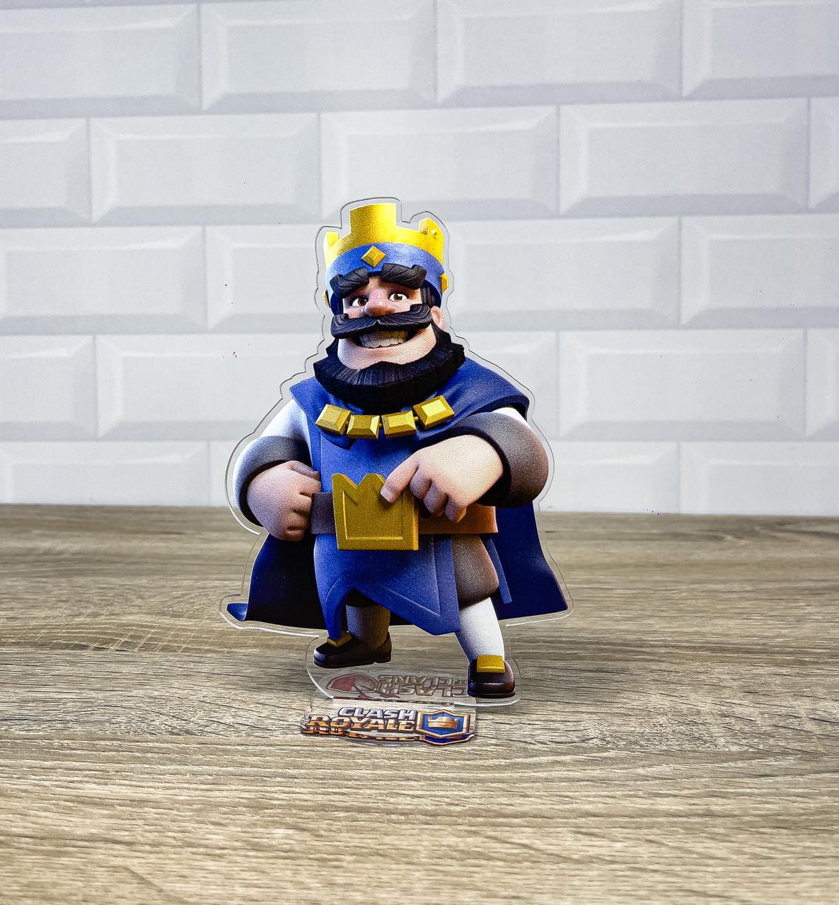 Фигурка коллекционная акриловая Clash of Clans Clash Royale Персонаж Король 1 15 см (2123758066)