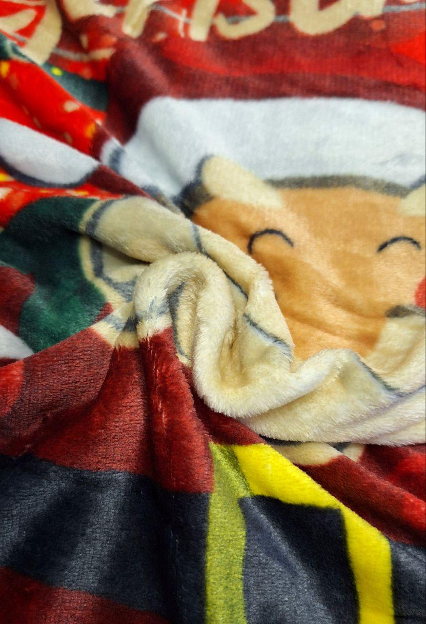 Плед новогодний флисовый Mallory Home Веселого Рождества 200x230 см (587) - фото 4 Плед новогодний флисовый Mallory Home Веселого Рождества 200x230 см (587) - фото 4