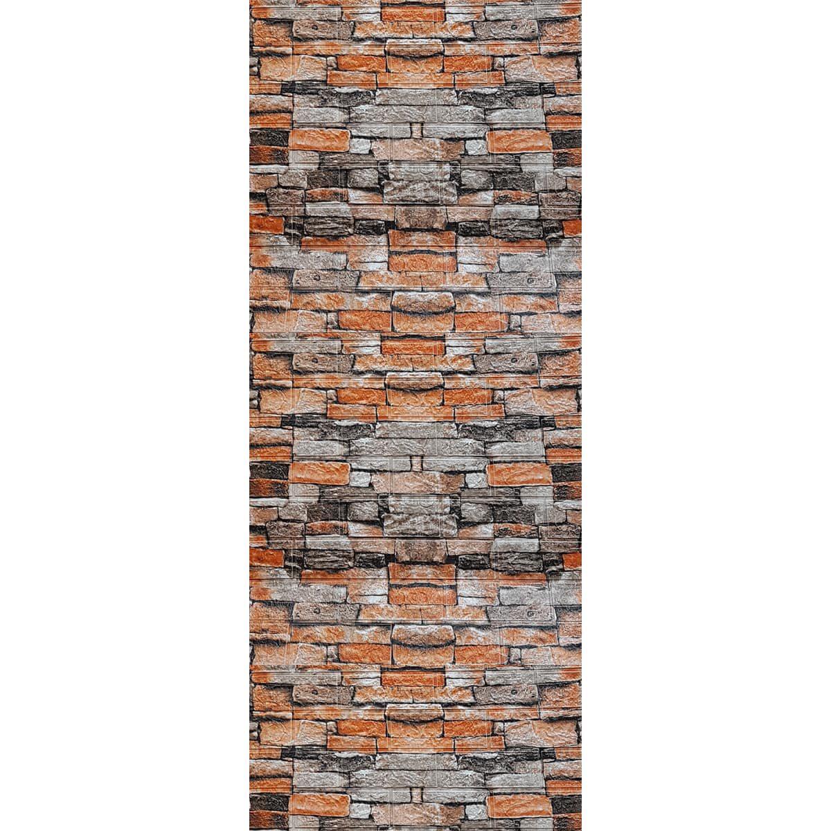 3D-панель Sticker Wall SW-00001763 самоклеящаяся 3080x700x3 мм Коричневый (991943565)