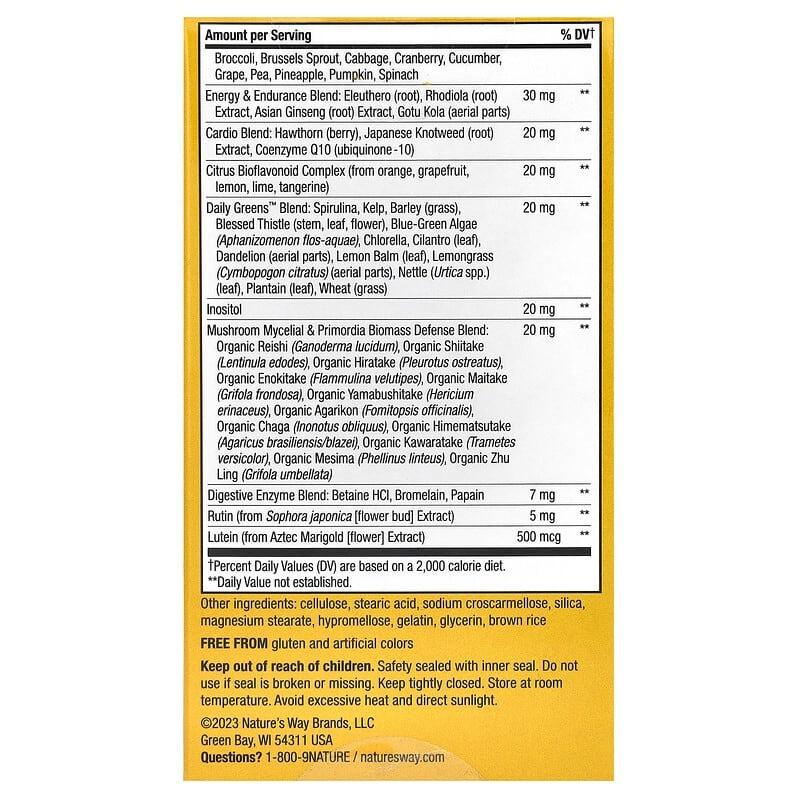 Мультивитамины для мужчин Nature's Way Alive Once Daily 60 таблеток (1265675350) - фото 3 Мультивитамины для мужчин Nature's Way Alive Once Daily 60 таблеток (1265675350) - фото 3