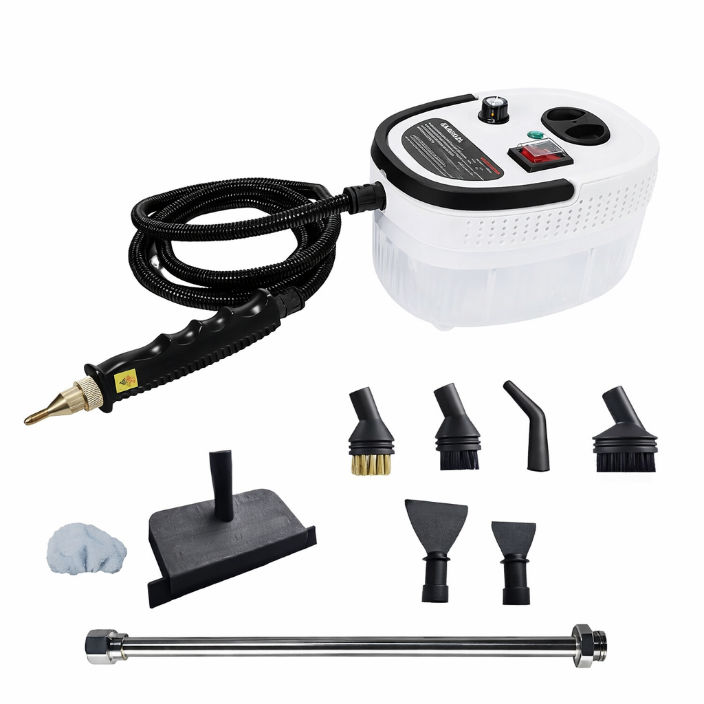 Пароочисник ручний Domotec MS-5354 з насадками 2200 Вт 1,2 л 3 бар (31738592)