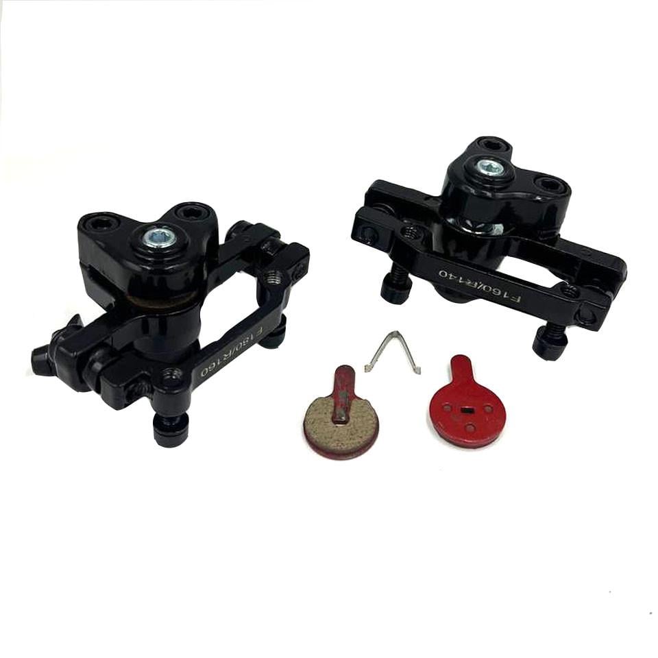 Набор для задних тормозов велосипеда тормозной диск 160 мм и суппорт с колодками - фото 3 Набор для задних тормозов велосипеда тормозной диск 160 мм и суппорт с колодками - фото 3