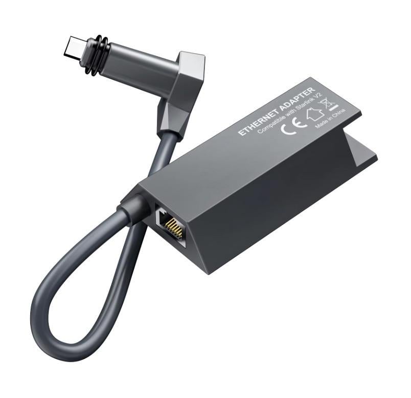 Адаптер Ethernet для Starlink 1 Гбит/с (27447074) Адаптер Ethernet для Starlink 1 Гбит/с (27447074)