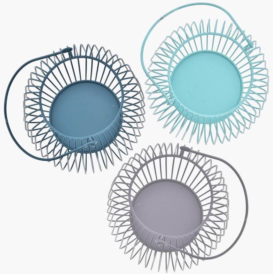 Подсвечник DUKA FAGLARE 17х19 см Бирюзовый (1218211) - фото 4 Подсвечник DUKA FAGLARE 17х19 см Бирюзовый (1218211) - фото 4