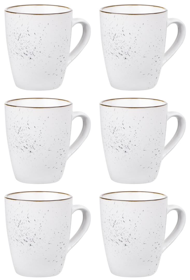 Набор чашек Ardesto 6х360 мл Bagheria 2936WGC6 White - фото 1 Набор чашек Ardesto 6х360 мл Bagheria 2936WGC6 White - фото 1