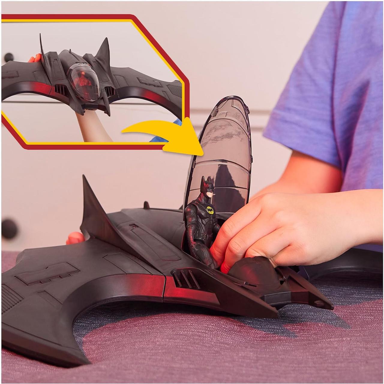 Бетлітак DC Comics Batwing Set The Flash and Batman Spin Master 6065270 10 см (21266062) - фото 4