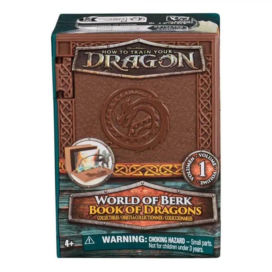 Коллекционная фигурка-сюрприз Spin Master Как укротить дракона World of Berk Book of Dragons Дракон в книге-подставке от 4 лет (SKU-366)