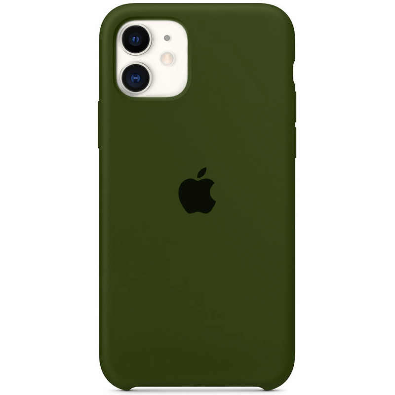 Чехол GoVern Silicone Case Full для Apple iPhone 11 Virid (Xaki)