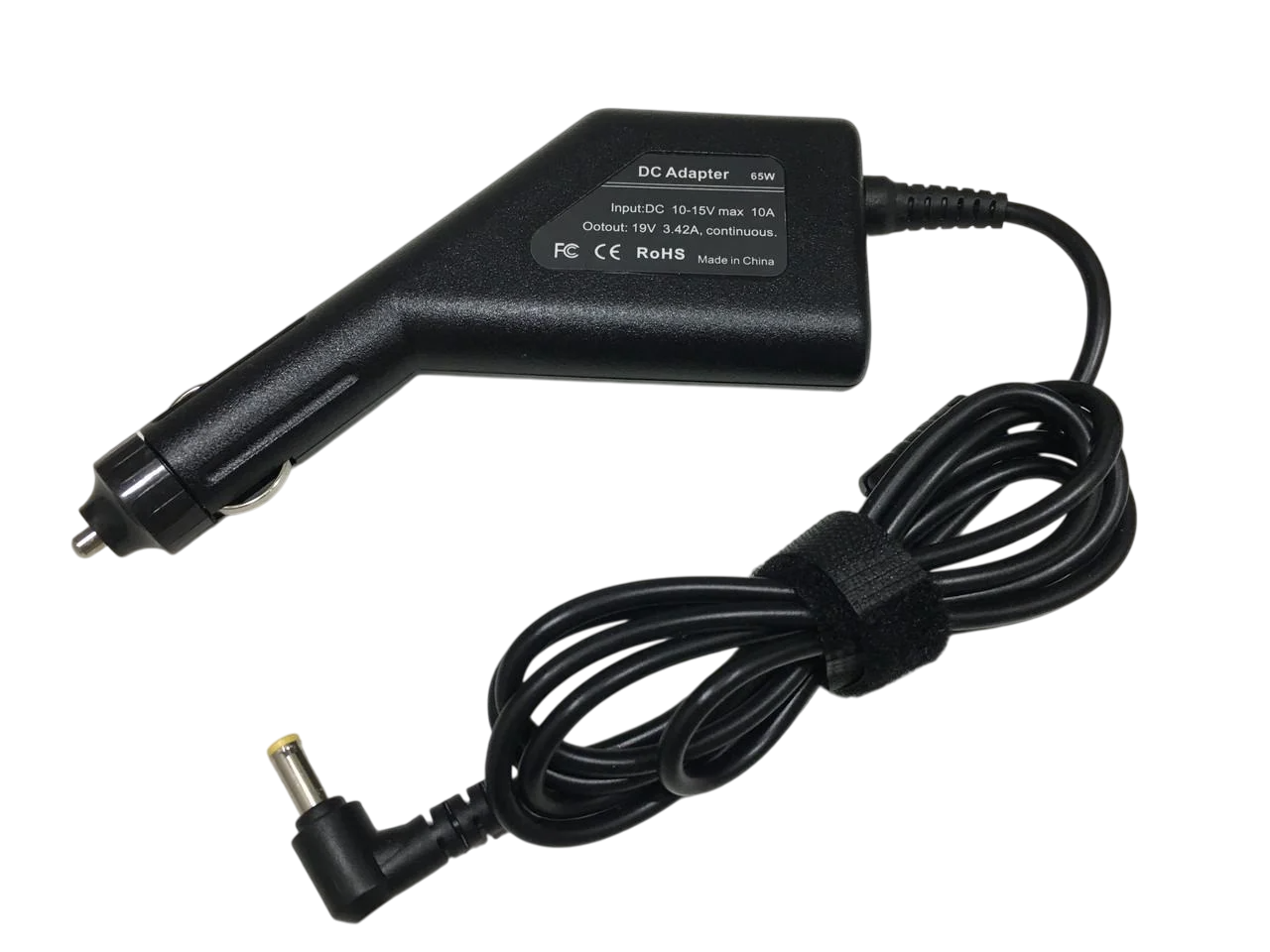 Зарядний пристрій автомобільний для ноутбука Acer 65 W 19 V 3,42 A 5,5x1,7 мм (1438074470)