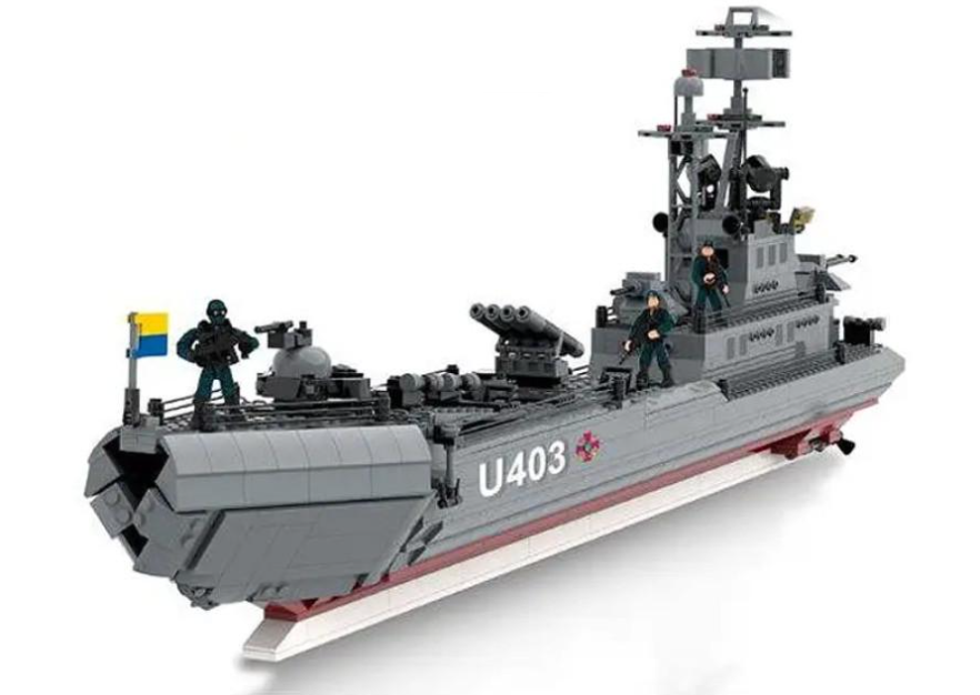 Конструктор Iblock Армия СДК Юрий Олефиренко 1338 дет.