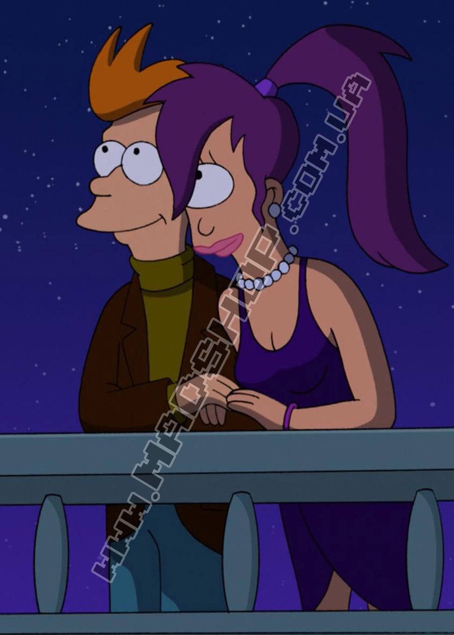 Картина Футурама Фрай и Лилу