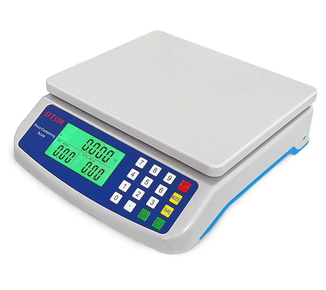 Весы фасовочные электронные Kayfovo DT-580 повышенной точности от 0,5 г White (29162)