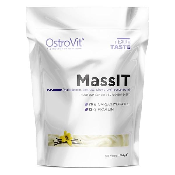 Гейнер OstroVit Mass IT Ваниль 1 кг