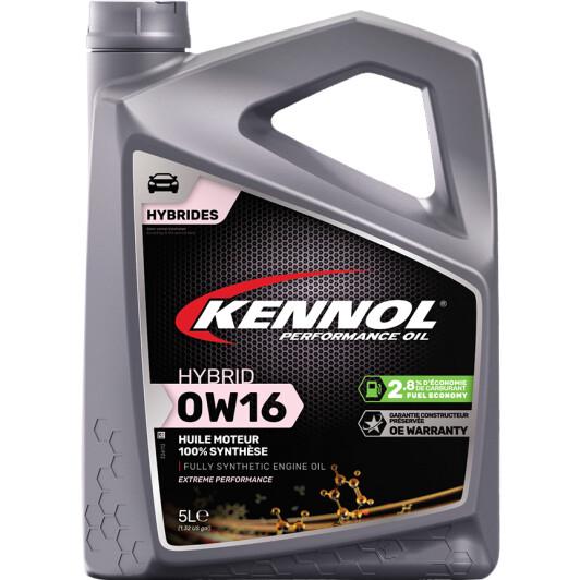 ᐉ Масло моторное KENNOL Hybrid 0W16 5 л (192713)