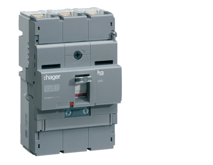 Автоматический выключатель Hager 3Р 200А 40kA HNB200H (29250222)