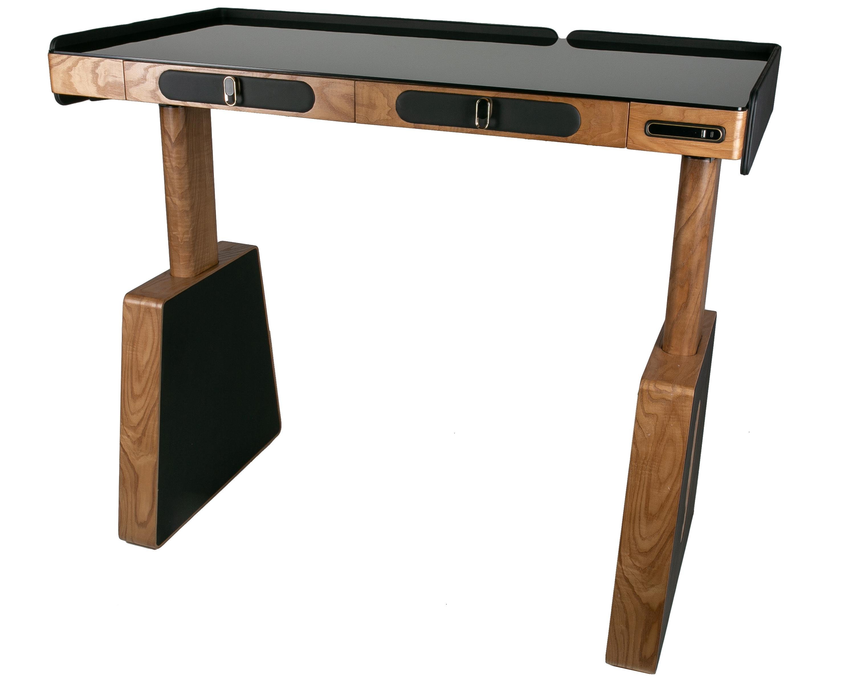 Регульований стіл кабінет Barsky Lux 2 motors 1400x700 мм Glass (LT-02) - фото 5 Регульований стіл кабінет Barsky Lux 2 motors 1400x700 мм Glass (LT-02) - фото 5