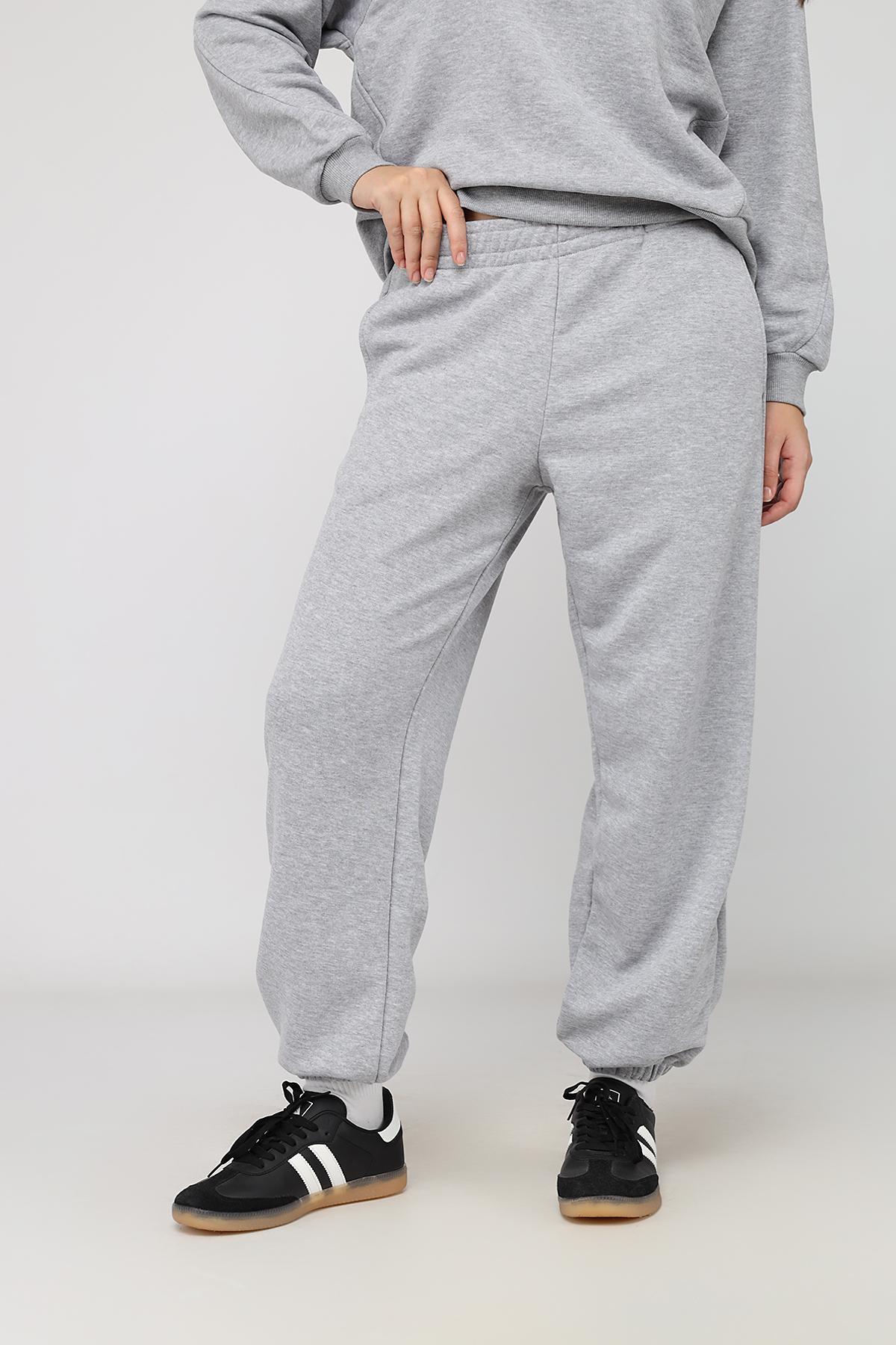 Брюки спортивные женские ЦБ-00287136 р. 50 Серый (SKT001091873) Брюки спортивные женские ЦБ-00287136 р. 50 Серый (SKT001091873)