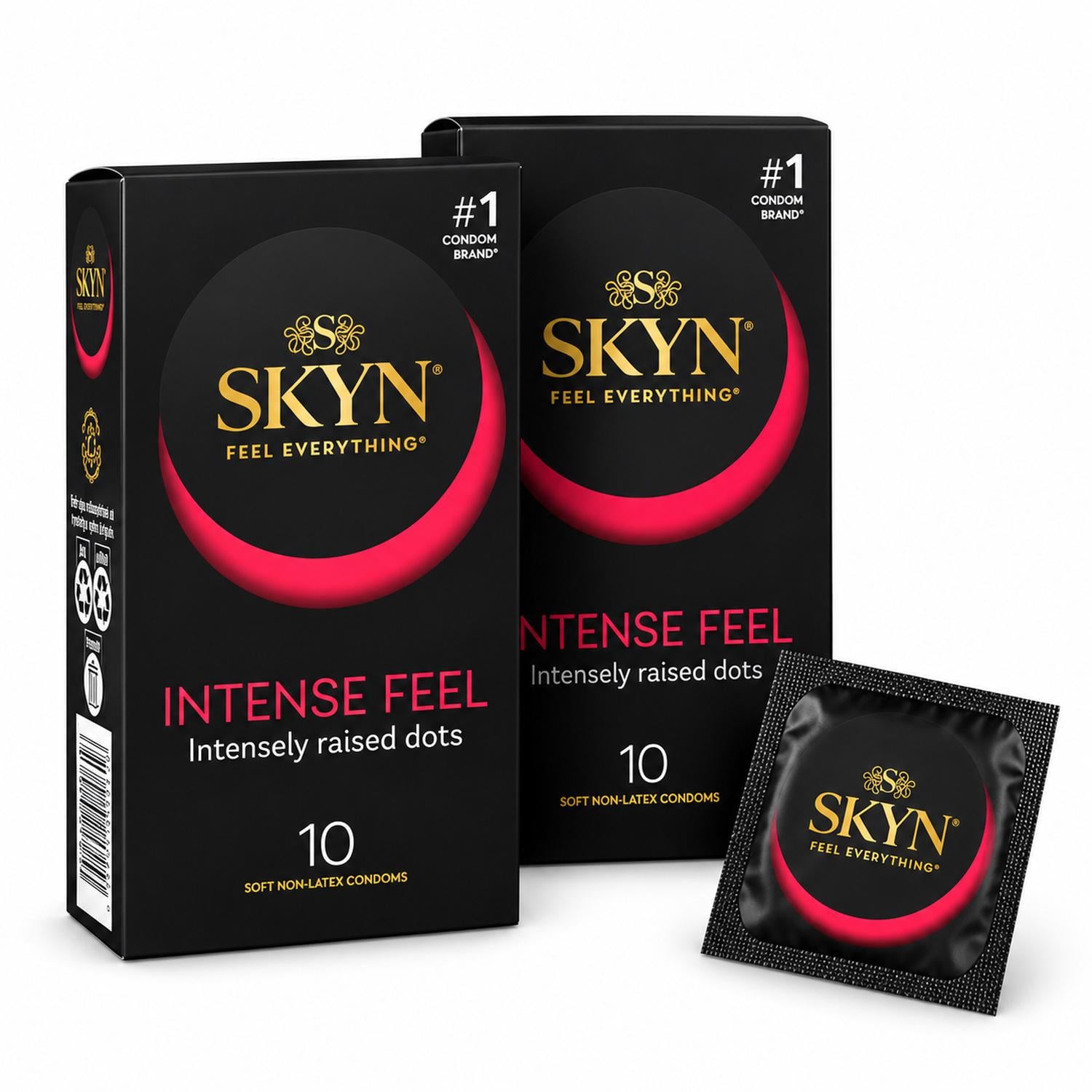 Презервативи SKYN Intense Feel 21 шт. безлатексні з точковою текстурою (3037129210) Презервативи SKYN Intense Feel 21 шт. безлатексні з точковою текстурою (3037129210)