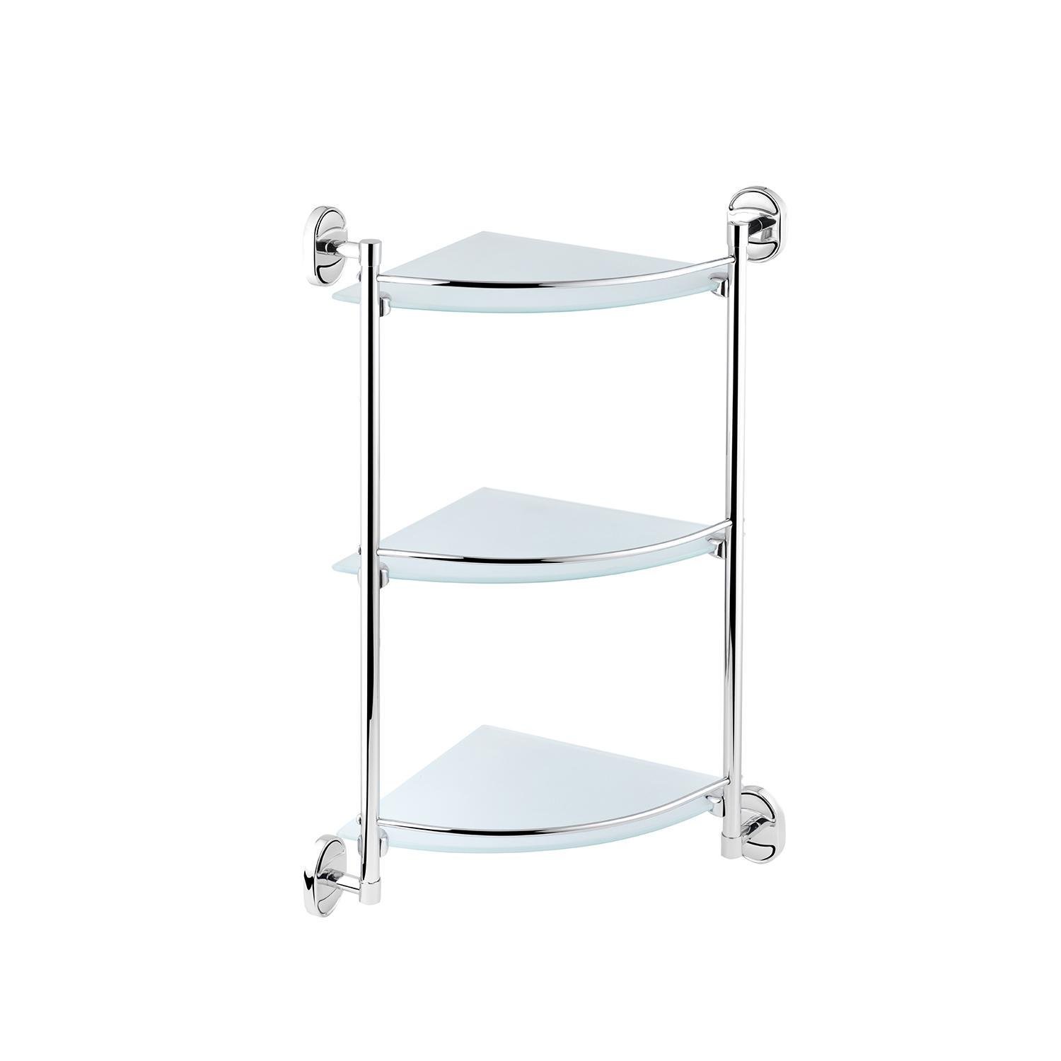 Полка для ванной комнаты угловая Kroner KRM Elbe ACG2907-3 (20651940)