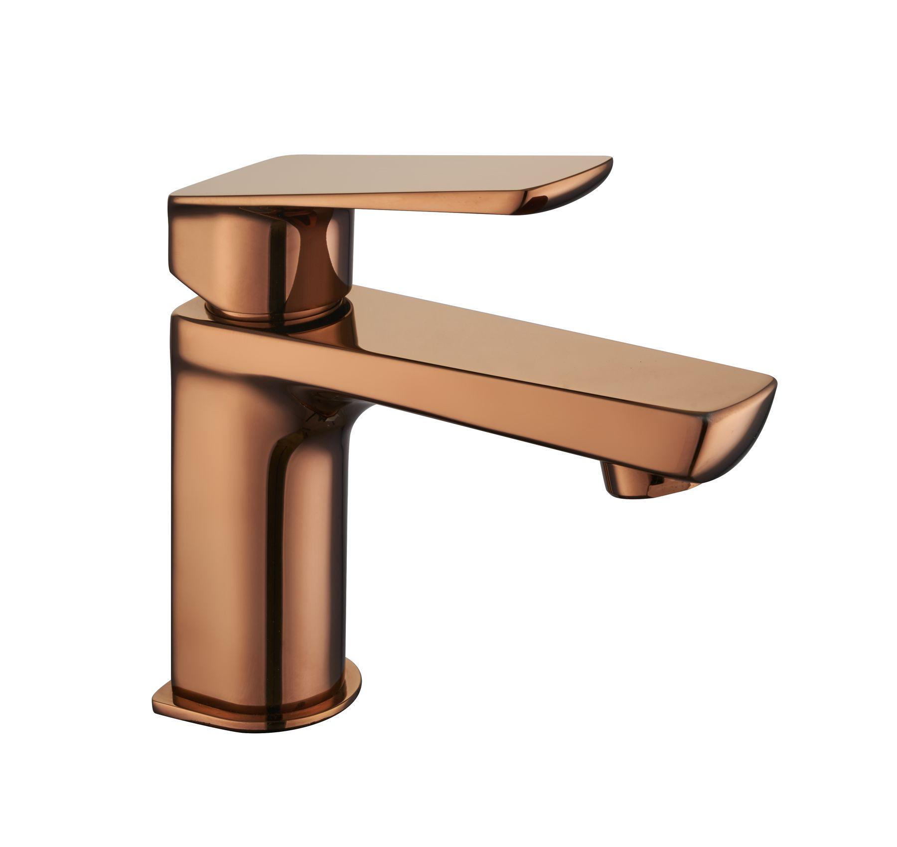 Смеситель для умывальника TOPAZ LEXI TL- 21201-H57-BR 000019548 однорычажный Бронзовый (108667)