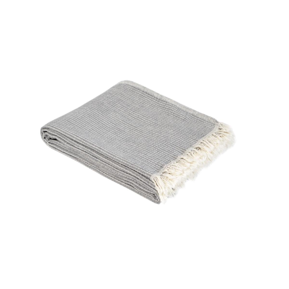 Покривало Lotus Home Premium Stripe 190х225 см Антрацит (26668189)