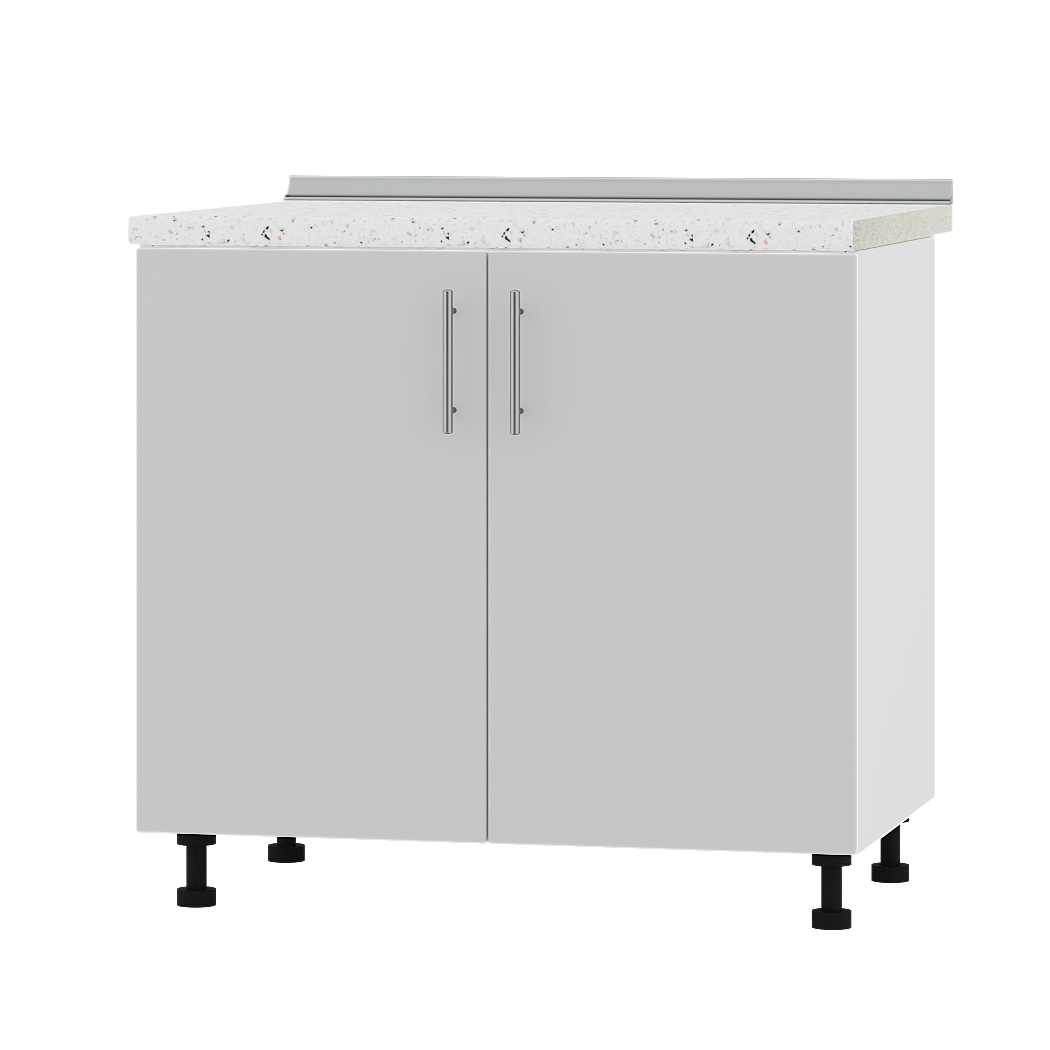 Шкаф нижний Эверест Оптима модуль под мойку Низ Н84-900 90х47х85 см Нимфея Альба/Белый (08742)