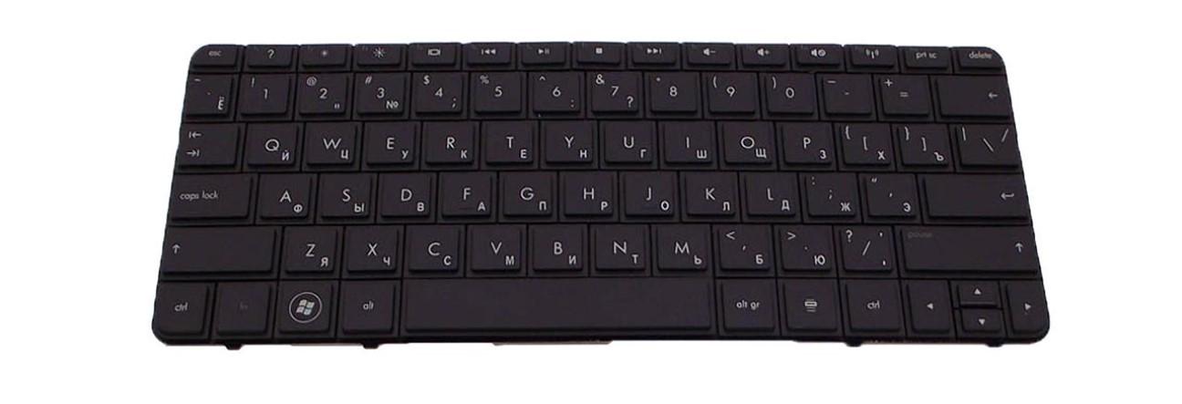 Клавиатура для ноутбука HP Compaq Mini CQ10-405 матовая (608769-251)