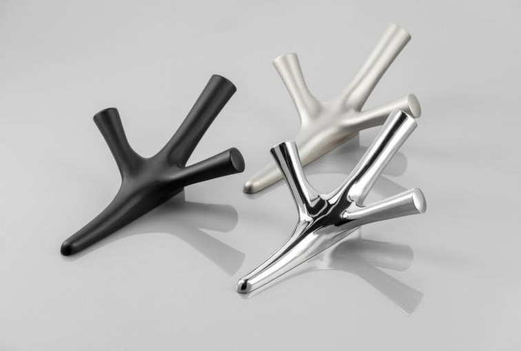 Гачок для одягу настінний GTV WALENCIA металевий 164х107х58 мм Сталь (24767083) - фото 2