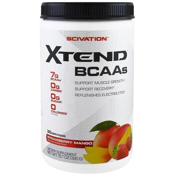 Амінокислота BCAA для спорту Scivation Xtend BCAAs 396 г 30 порцій Fruit Punch