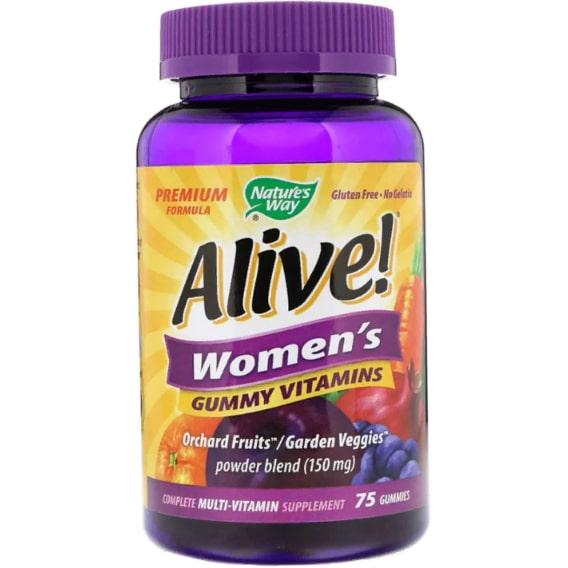 Витаминно-минеральный комплекс Nature's Way Alive! Women's Vitamins 75 Gummies NWY-15897