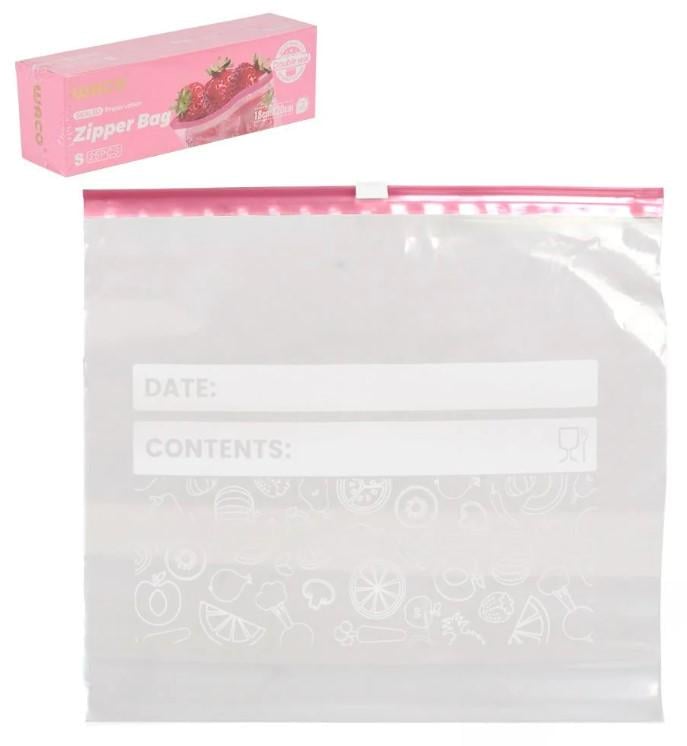 Пакет-слайдер для зберігання продуктів Zip-Lock 25 шт. 18х20 см (R34927-S)