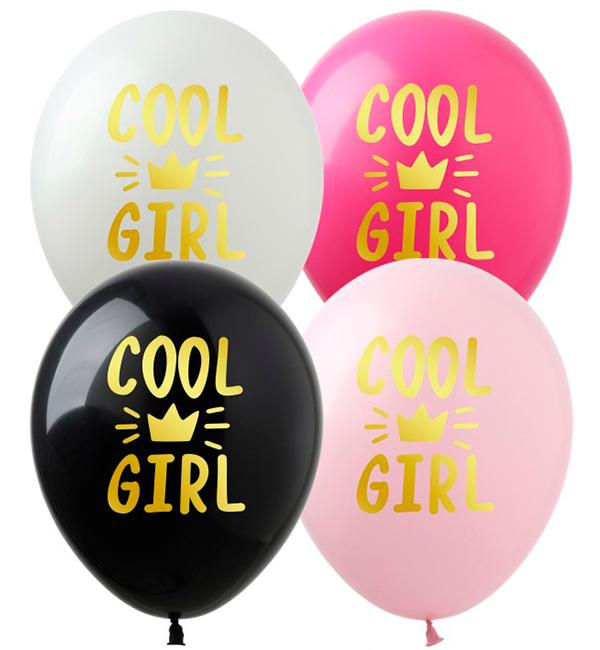 Воздушные шарики Cool girl 8 шт. 30 см