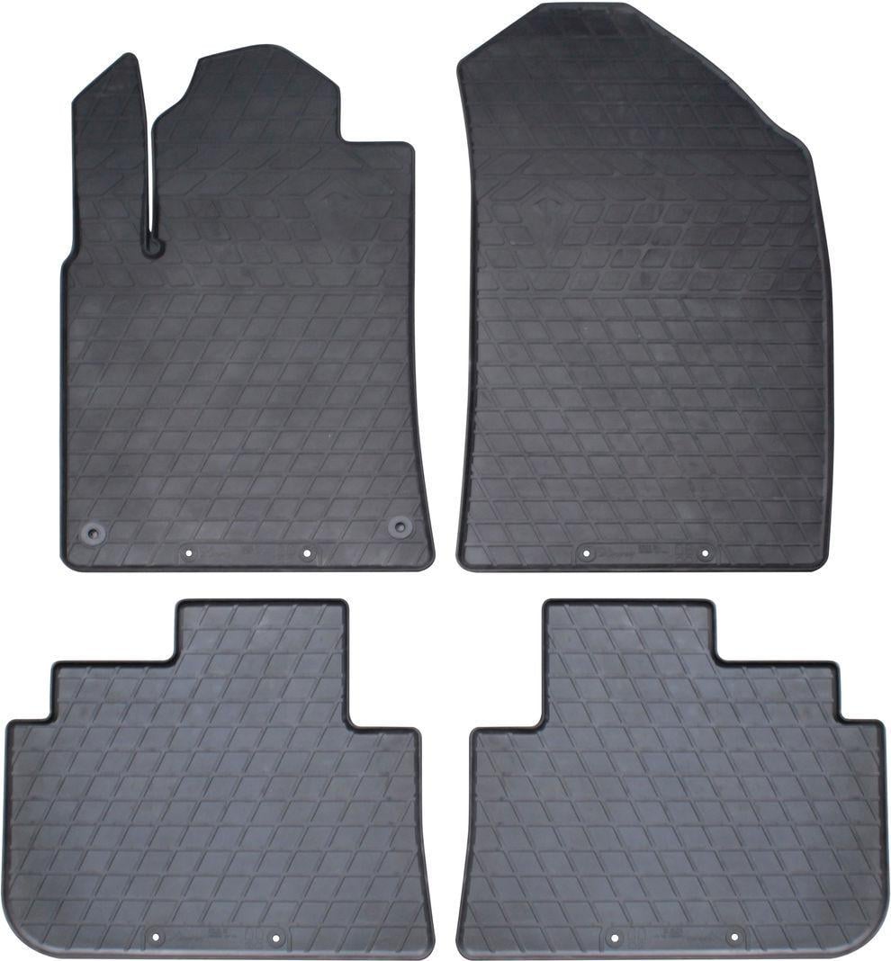 Коврики автомобильные в салон Stingray Peugeot 407 с 04-11 г.в. 4 шт. Черный (15293132)