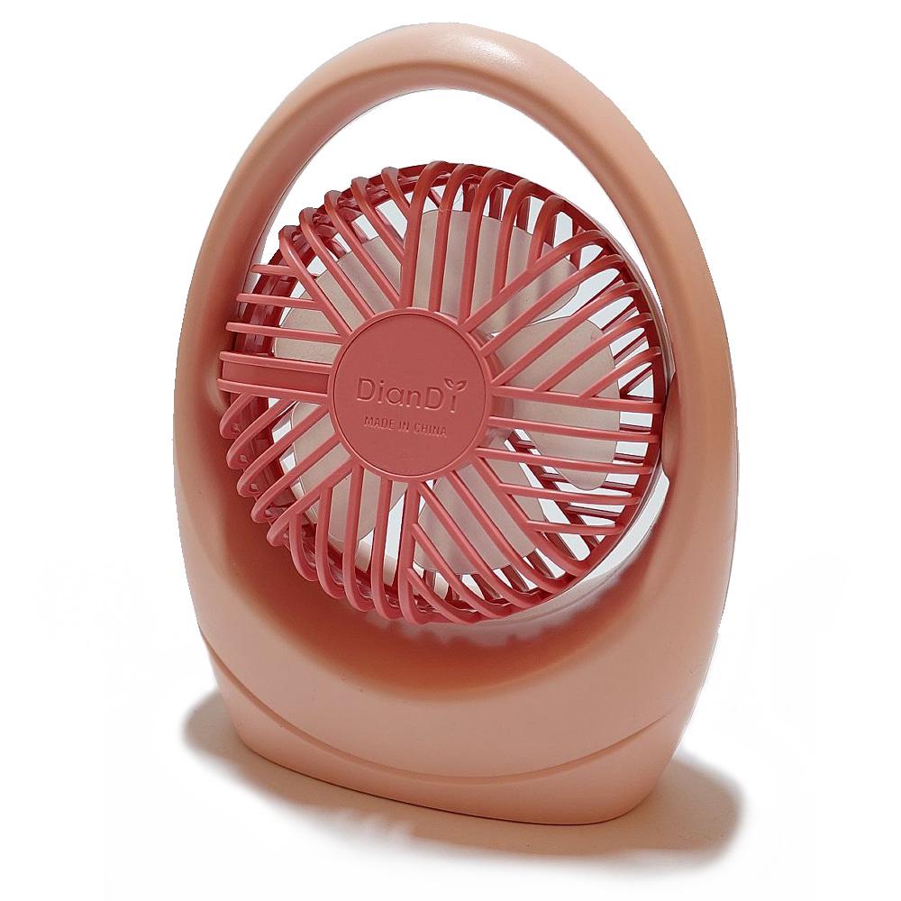 Вентилятор аккумуляторный настольный DianDi SQ2235A USB 2 режима с углом наклона 3-4,5 Вт.