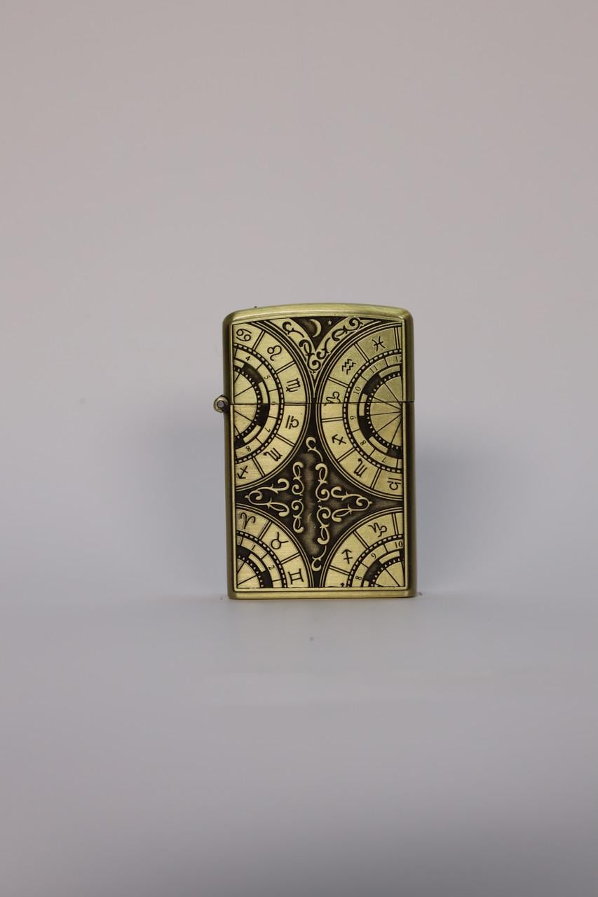 Зажигалка газовая турбо Zodiac №10-19 Золотой (2907872028) Зажигалка газовая турбо Zodiac №10-19 Золотой (2907872028)