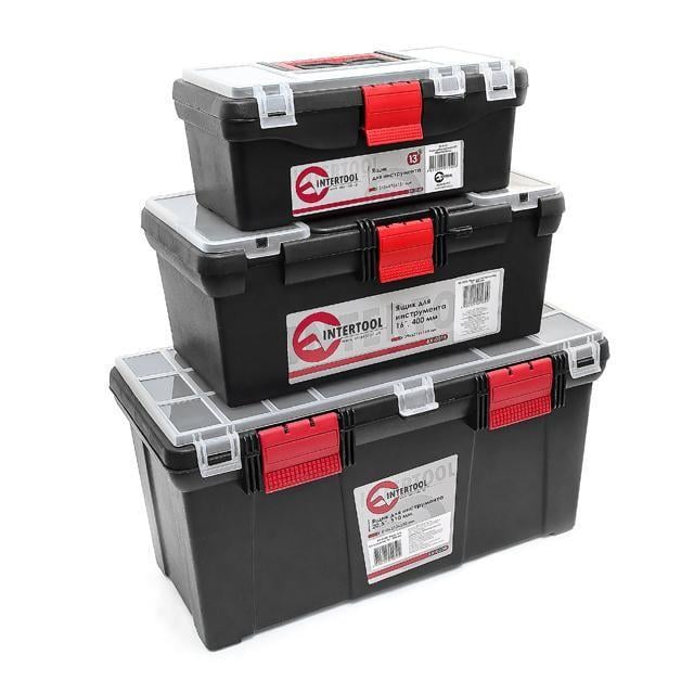 Комплект ящиків для інструментів Intertool BX-0003 3 шт.