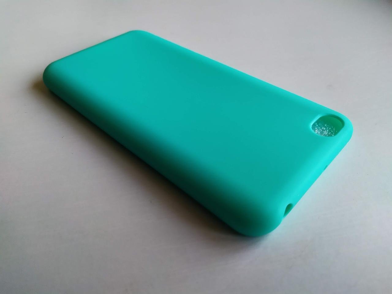 Силиконовый чехол Xiaomi Redmi Go матовый Мятный 2078P - фото 3 Силиконовый чехол Xiaomi Redmi Go матовый Мятный 2078P - фото 3