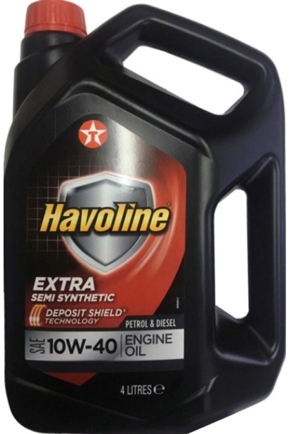 Моторное масло Texaco Havoline Extra 10W-40 4 л Моторное масло Texaco Havoline Extra 10W-40 4 л