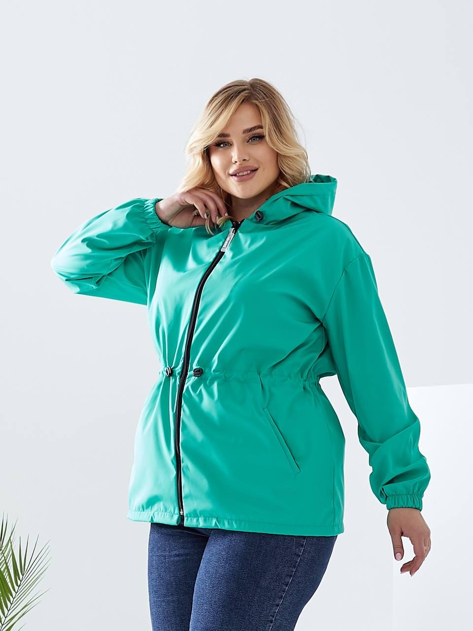 Куртка - ветровка Aiza А101 р. 54 - 56 Бирюзовый (11772457)