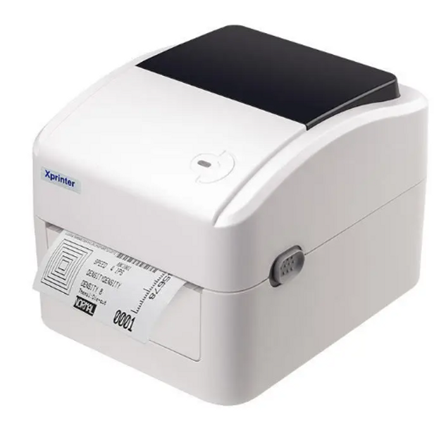 Термопринтер етикеток Xprinter XP-420B 108 мм Білий (023458) - фото 4